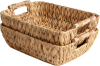 Hand Woven Storage Baskets with Handles