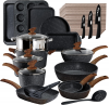 Kitchen Induction 30 Piece Non-Stick Pots and Pans