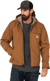 Men's Relaxed Fit Duck Sherpa-Lined Utility Jacket