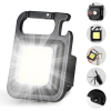 LED Mini COB Keychain and magentic Flashlight Portabl