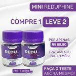 Mini ReduPhine Caps - 30 Caps COMPRE 1 LEVE 2