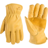 join Wells Lamont Men's Reinforced Cowhide Leather Work Gloves with Palm Patch