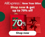 🎉New Year Bliss & Get UP TO 70% OFF🎊
🅰️AliExpress : 🏪Shop now
