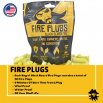 Black Beard Fire Plugs.⭐ Start A Fire In Any Condition!
Deliverable