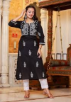 Chikankari kurta for women