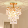 3 Tiers Raindrops Crystal Chandelier