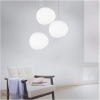 Glass Egg Hang Lamp Modern Globe Pendant