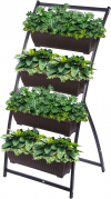 Vertical Gardener with 4 Urban Garden Pots