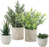 Veryhome 4Pcs Artificial Plant