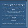 Workshop för Daisy Bicking
