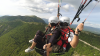 Tandem paragliding