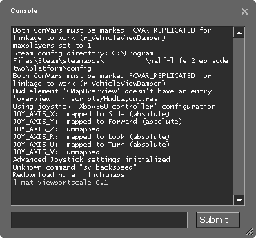 Dev Console