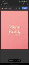 Menu&Pricelist Bittersweet by Najla