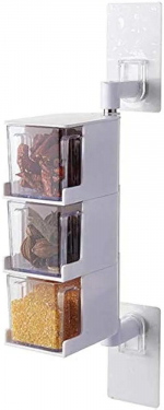 Wall mounted masala jar