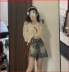 HEYHONEY áo kiểu áo phông áo thun nữ croptop