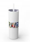 Travel The World Skinny Tumbler