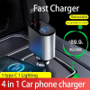 4 in 1 Fast Car Phone Charger 60W