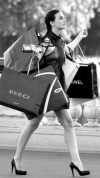 Shopping clothes