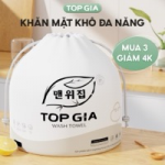 Khăn mặt khô dùng 1 lần Top Gia