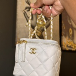 Chanel pearl crush vanity purse
