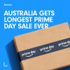 Australia gets longest Prime Day sale ever
