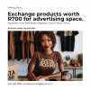 Get An Advert In The Mag In Exchange For Your Products