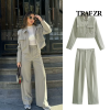 TRAF ZR Tailor Suit Woman Fashion 2024, 2 PC Sets
