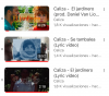 Videoclips (YouTube playlist)