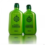 SHAMPOO E CONDICIONADOR DE BABOSA E AZEITE