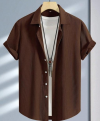 38. Men's High quality Texture Fabric Shirt