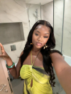 SHEIN Transparent Lace Frontal Straight Wig