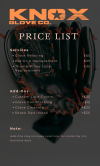 Pricing List