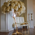 Feather Floor lamp by censlighting
