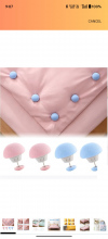 No. 016 Duvet Clips Mushroom Cover Pins