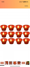 No. 017 Water Sensor Diya for Home Decoration