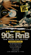 Tuesday 12/31 IIDFL90sRnB Houston New Year's Eve Edition