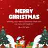 Christmas Santa Claus 2024 Wallpaper With Name Download