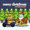 Happy Christmas And Happy New Year 2024 Picture With Name