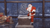 Merry Christmas Santa Claus Message Card Picture With Name