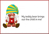 Advance Santa Claus Greetings Card With Name
