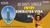 30 Days Single Entry Emirates Visa