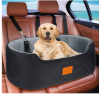Dog Car Seat for Large/Medium Dog, Pet Car Seat for Dogs Under 55 lbs or 2 Small Dogs,