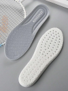 Memory Foam Shoe Insoles, Elastic Shock Absorbing Height Increasing Sports Shoe Insoles For Men And Women Cuttable Soft Breathable Honeycomb Orthotic Replacement Inserts (Size EU 40-45)