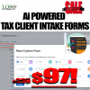 Tax Preps: Custom Ai Intake Jotforms! $97