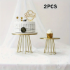Conjunto de 2 soportes para cupcakes de metal moderno con base geométrica, soporte para cupcakes, soporte para postres para decoración de mesa de fiesta (20.32 cm, 25.4 cm) 40 opiniones 4,8 Todas las reseñas provienen de compras verificadas. Reseñas de ar