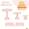 Soporte de pastel Soporte de exhibición de postres Mesa