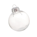 Transparent Christmas ball
