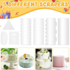 7 Pcs Raspador Tarta Reposteria