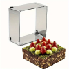 1pc, Molde de Pastel Cuadrado,