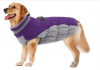 Lelepet Warm Dog Winter Coat Dog Coat Fleece Dog Jacket with Built in Harness Windproof Dog Cold Weather Coats Reflective Turtleneck XXLarge Dog